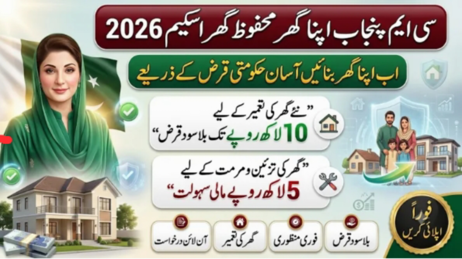 Great News July 2026: CM Punjab Unveils ‘Apna Ghar, Mehfooz Ghar’ Programme for Secure Housing
