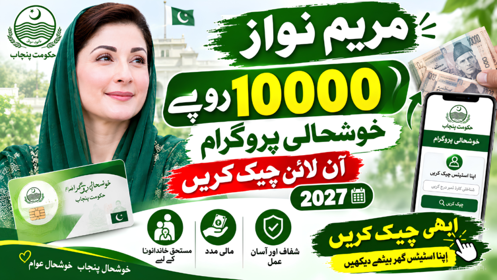Maryam Nawaz 10000 Scheme